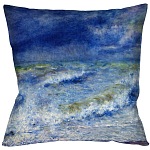 Подушка декоративная морской принт Impressionism in Art варинант исполнения - 1 | Loft Concept в Уфе