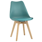 Стул с основой из пластика и мягким сиденьем Arvika Azure варинант исполнения - 1 | Loft Concept в Уфе