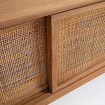 ТВ-тумба из массива тика Busto TV Stand варинант исполнения - 4 | Loft Concept в Уфе