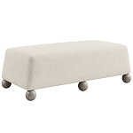 Дизайнерская Банкетка Wakonda с деревянными шариками  варинант исполнения - 1 | Loft Concept в Уфе