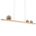 Светодиодная линейная люстра IONA Сhandelier gold 103 варинант исполнения - 1 | Loft Concept в Уфе