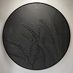 Ботаническое панно «Черная орхидея» варинант исполнения - 1 | Loft Concept в Уфе