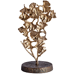 Статуэтка Metal Flowers Вrass Gold варинант исполнения - 1 | Loft Concept в Уфе