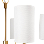 Люстра с белыми плафонами в форме цилиндра и металлическим основанием Nicoleta варинант исполнения - 2 | Loft Concept в Уфе