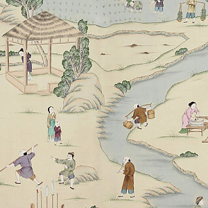 Обои ручная роспись Coutts Raw Silk