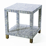 Тумба Прикроватная Snartoon Bone Inlay Bedside Cabinet варинант исполнения - 1 | Loft Concept в Уфе