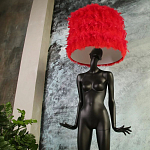 Лампа MANNEQUIN LAMP с абажуром модельный позинг варинант исполнения - 6 | Loft Concept в Уфе