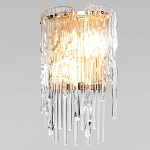 Бра с эффектом стекающего стекла и прозрачными трубками Textured Glass варинант исполнения - 4 | Loft Concept в Уфе