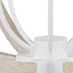 Подвесной светильник из дерева в форме сферы Eco Light варинант исполнения - 1 | Loft Concept в Уфе