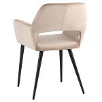 Стул с подлокотниками бежевый NEASAN STOOL варинант исполнения - 5 | Loft Concept в Уфе