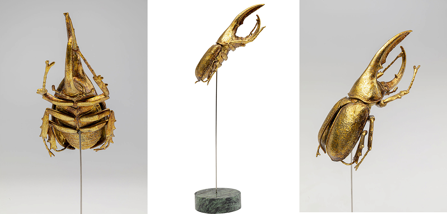 Статуэтка Golden Beetle on standing II - Loft-Concept в Уфе