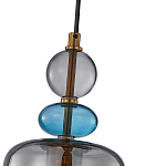 Подвесной светильник со стеклянным плафоном дымчатого цвета Prestige варинант исполнения - 4 | Loft Concept в Уфе