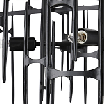 Люстра черная остроконечной формы Black Satin варинант исполнения - 2 | Loft Concept в Уфе