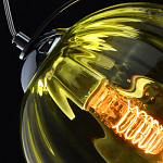 Подвесной светильник со стеклянном плафоном в форме бокала Kaleido варинант исполнения - 31 | Loft Concept в Уфе