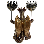 Подсвечник в виде дракона Dragon with Two Candlesticks варинант исполнения - 7 | Loft Concept в Уфе