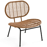 Садовое кресло из искусственного ротанга Mills Rattan Wicker Chair варинант исполнения - 1 | Loft Concept в Уфе