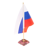 Флагшток на подставке из натурального камня Stone Flagpole варинант исполнения - 2 | Loft Concept в Уфе