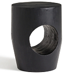 Приставной столик черного цвета AMORPHOUS варинант исполнения - 2 | Loft Concept в Уфе