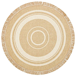 Ковер из комбинированного состава с узором The Cycle of Happiness варинант исполнения - 1 | Loft Concept в Уфе