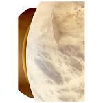 Бра в форме диска из натурального камня Cryptocrystalline Stone варинант исполнения - 3 | Loft Concept в Уфе