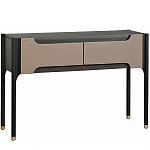 Консоль тёмно-коричневого цвета с 2-мя ящиками Gladstone варинант исполнения - 1 | Loft Concept в Уфе