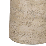 Столик приставной с круглой столешницей Textured Cream Table варинант исполнения - 4 | Loft Concept в Уфе