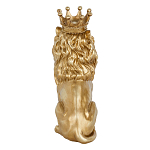 Статуэтка лев с детализированной гривой и изящной короной Lion Crown  варинант исполнения - 3 | Loft Concept в Уфе