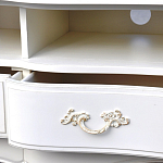 ТВ-тумба из массива дерева в стиле прованс Montmartre Provence TV Stand варинант исполнения - 3 | Loft Concept в Уфе