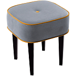 Квадратный мягкий пуф на черных ножках Winton Pouf Square варинант исполнения - 11 | Loft Concept в Уфе