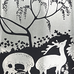 Обои ручная роспись в стиле Арт-деко Rateau Original colourway on Electrum gilded paper варинант исполнения - 2 | Loft Concept в Уфе