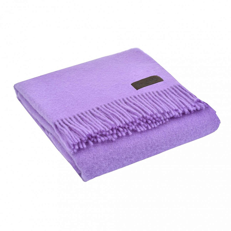 Плед DALIA 3827 Marzotto Violet Dusk ( фиолетовый сумрак ) в Уфе | Loft Concept 