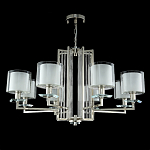 Люстра с 8-ю цилиндрическими плафонами из стекла Laurent варинант исполнения - 9 | Loft Concept в Уфе