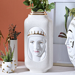 Ваза с золотисто-белыми фрагментами Faces of Imagination варинант исполнения - 4 | Loft Concept в Уфе