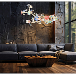 Люстра с цветочным декором Miscellaneous herbs варинант исполнения - 5 | Loft Concept в Уфе