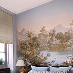 Обои ручная роспись Le Brésil Amarelo  варинант исполнения - 1 | Loft Concept в Уфе