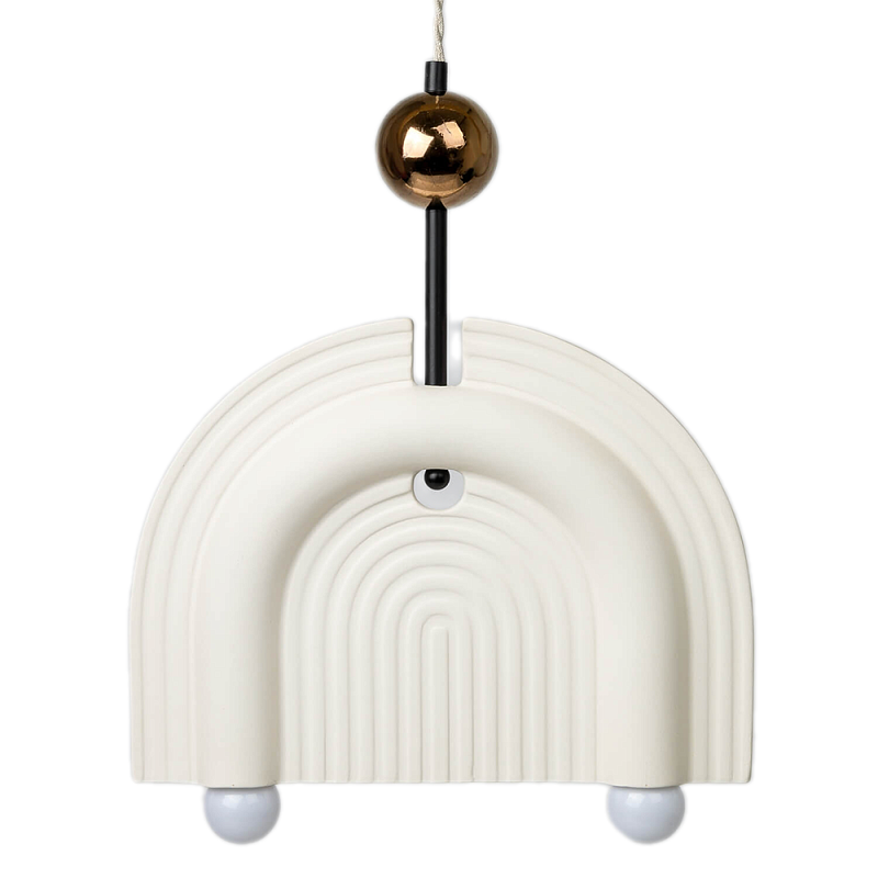 Подвесной светильник MOROSHKA big [white] Белый Бронза в Уфе | Loft Concept 