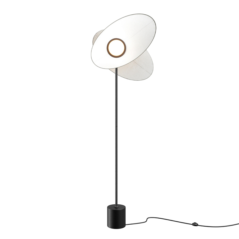 Напольный светильник Evolution 3000К 12Вт Черный Белый в Уфе | Loft Concept 