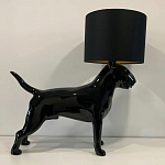 Лампа COLLECTION OF DOGS с абажуром Бультерьер варинант исполнения - 9 | Loft Concept в Уфе