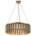 Люстра со стеклянными цилиндрическими плафонами Luminous Cylinders Amber Round варинант исполнения - 4 | Loft Concept в Уфе