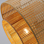 Подвесной светильник с абажуром из плтеного бамбука Light Inside the Cell варинант исполнения - 5 | Loft Concept в Уфе