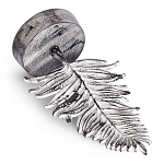 Статуэтка Metal Flowers античная платина варинант исполнения - 2 | Loft Concept в Уфе