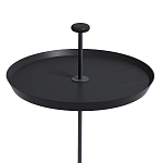 Pin журнальный столик чёрный из натурального дуба и бетона варинант исполнения - 1 | Loft Concept в Уфе