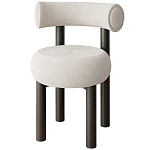 Стул с обивкой букле Pierres Grey Boucle Chair варинант исполнения - 1 | Loft Concept в Уфе