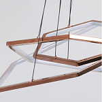 Люстра с 3-мя подвесами в виде шестиугольников Hexagon Horizontal варинант исполнения - 6 | Loft Concept в Уфе