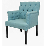 Кресло Addison Chic Armchair blue flax варинант исполнения - 3 | Loft Concept в Уфе