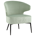 Современное мягкое кресло на металлических ножках Rakush Pistachio варинант исполнения - 1 | Loft Concept в Уфе