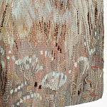 Современный Гобелен из шерсти в бежевых тонах Spring варинант исполнения - 2 | Loft Concept в Уфе