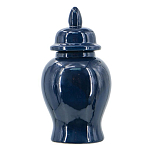 Ваза с крышкой однотонная Высота 31 см Chinoiserie Ceramics варинант исполнения - 5 | Loft Concept в Уфе