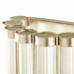 Бра настенное высокое из стеклянных трубочек Gladia варинант исполнения - 6 | Loft Concept в Уфе