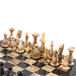 Шахматы настольные из натурального камня Оникс Decorative Thematic Chess варинант исполнения - 2 | Loft Concept в Уфе